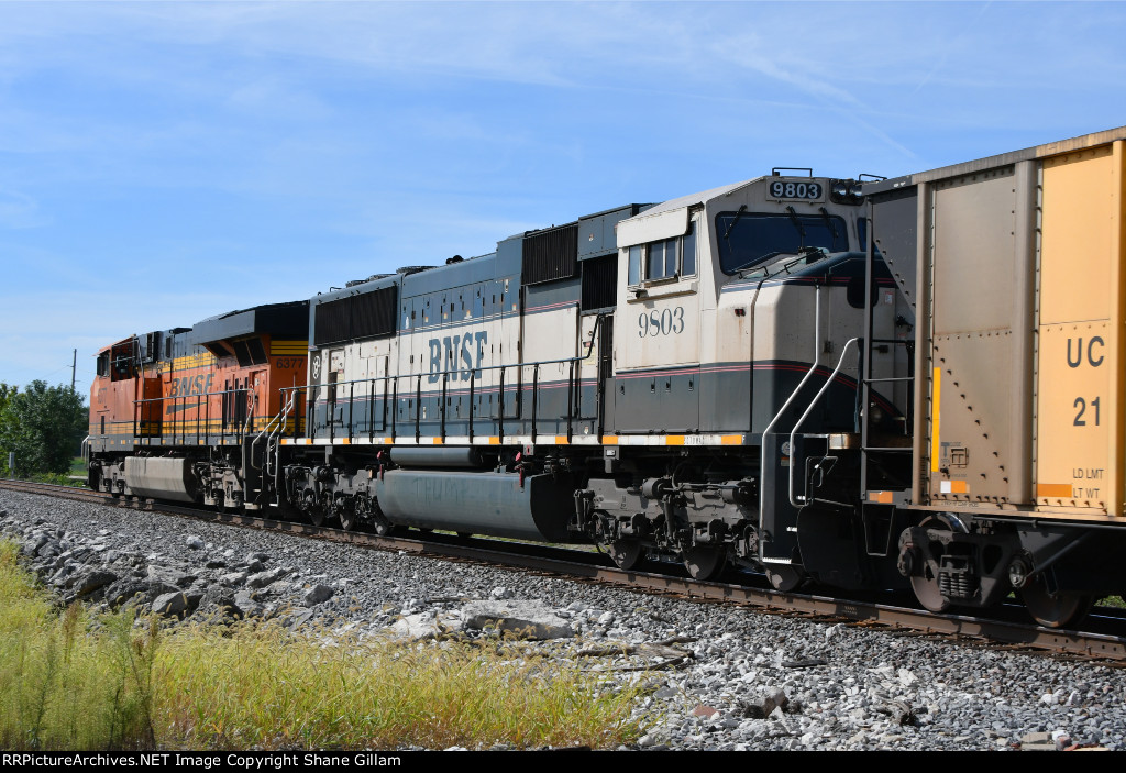 BNSF 9803 Roster shot